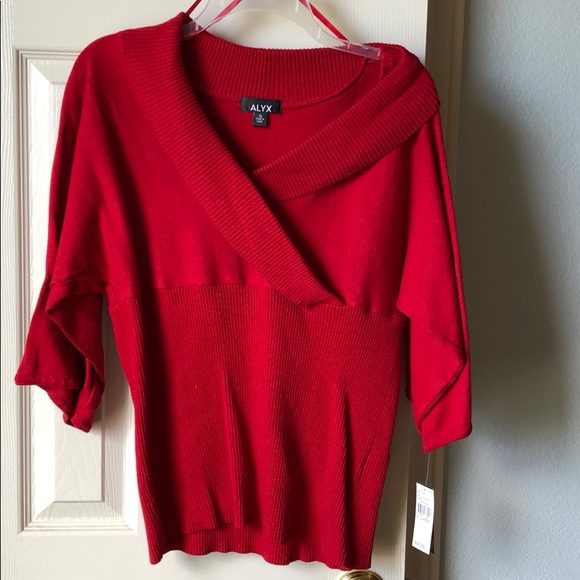 Sweaters - NWT Red Vneck Sweater